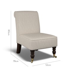furniture napa chair kalinda stone plain dimension
