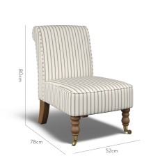 furniture napa chair malika indigo weave dimension