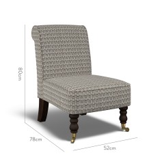 furniture napa chair nala charcoal weave dimension