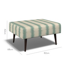 furniture ombu footstool aarna mineral print dimension