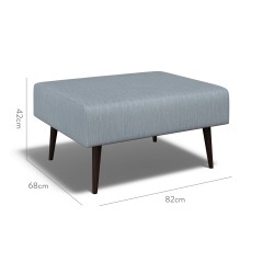 furniture ombu footstool amina denim plain dimension