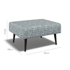 furniture ombu footstool atlas denim print dimension