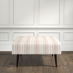 furniture ombu footstool bodo stripe ginger print lifestyle