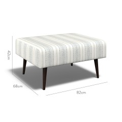 furniture ombu footstool bodo stripe ink print dimension