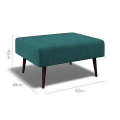 furniture ombu footstool cosmos jade plain dimension
