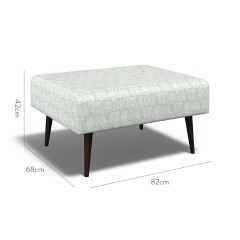 furniture ombu footstool ellora mineral print dimension
