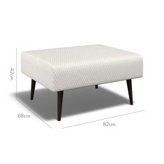 furniture ombu footstool folia dove print dimension