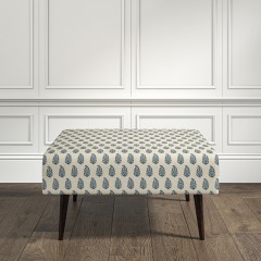 furniture ombu footstool indira indigo print lifestyle