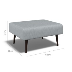 furniture ombu footstool kalinda mineral plain dimension