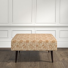 furniture ombu footstool lotus ginger print lifestyle