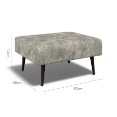 furniture ombu footstool namatha charcoal print dimension