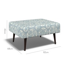 furniture ombu footstool nubra denim print dimension