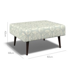 furniture ombu footstool nubra mineral print dimension