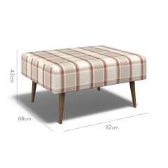 furniture ombu footstool oba cinnabar weave dimension