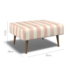 furniture ombu footstool tassa grande rose print dimension