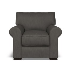 furniture vermont fixed chair amina charcoal plain front