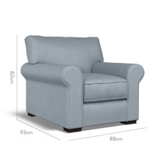 furniture vermont fixed chair amina denim plain dimension