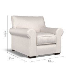 furniture vermont fixed chair amina dove plain dimension