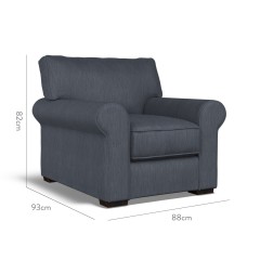 furniture vermont fixed chair amina indigo plain dimension