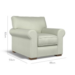 furniture vermont fixed chair amina sage plain dimension