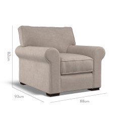 furniture vermont fixed chair cosmos clay plain dimension
