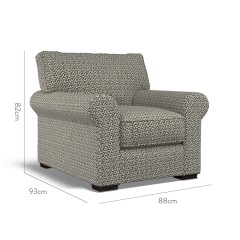 furniture vermont fixed chair desta charcoal weave dimension