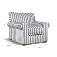 furniture vermont fixed chair fayola indigo weave dimension