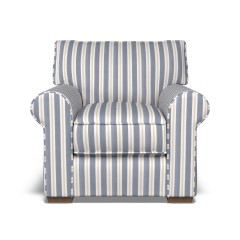 furniture vermont fixed chair fayola indigo weave front