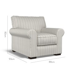 furniture vermont fixed chair fayola smoke weave dimension
