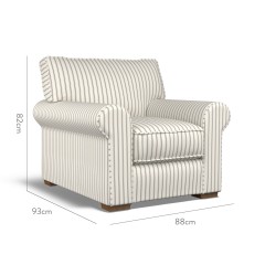 furniture vermont fixed chair malika indigo weave dimension