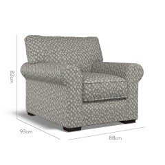 furniture vermont fixed chair nia charcoal weave dimension