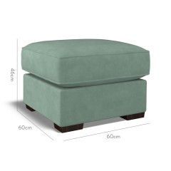 furniture vermont fixed ottoman cosmos celadon plain dimension