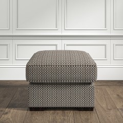 furniture vermont fixed ottoman sabra charcoal weave lifestyle