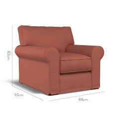 furniture vermont loose chair shani cinnabar plain dimension