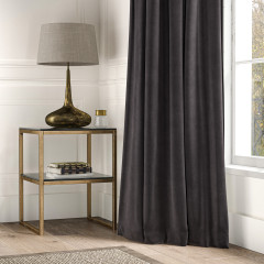 Cosmos Charcoal Curtains