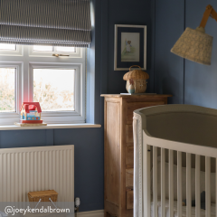 Jovita Indigo Roman Blind
