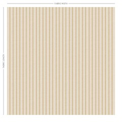 Aline Ochre Printed Cotton Fabric