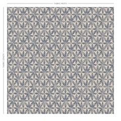 Bandhani Indigo Printed Cotton Fabric