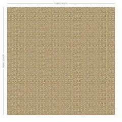 Devi Ochre Printed Cotton Fabric