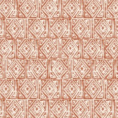Ellora Cinnamon Printed Cotton Fabric