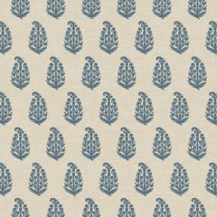 Fabric Indira Indigo Print Flat