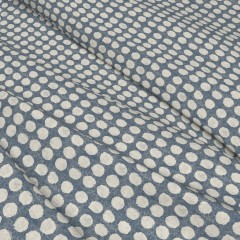 Fabric Jebel Indigo Print Wave