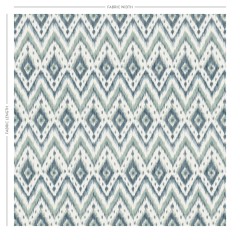 Lixus Denim Printed Cotton Fabric