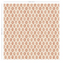 Marra Persimmon Printed Cotton Fabric