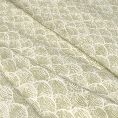 Fabric Medina Sage Print Wave