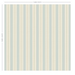 Nimes Mist Blue Printed Cotton Fabric