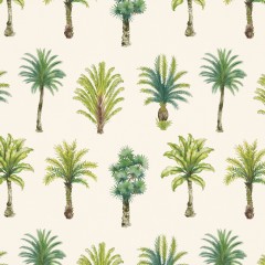 Oasis Alabaster Printed Cotton Fabric