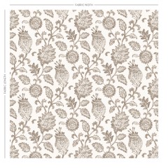 Palais Clay Printed Cotton Fabric