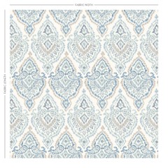 Suhani Azure Printed Cotton Fabric