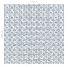 Watika Delft Printed Cotton Fabric